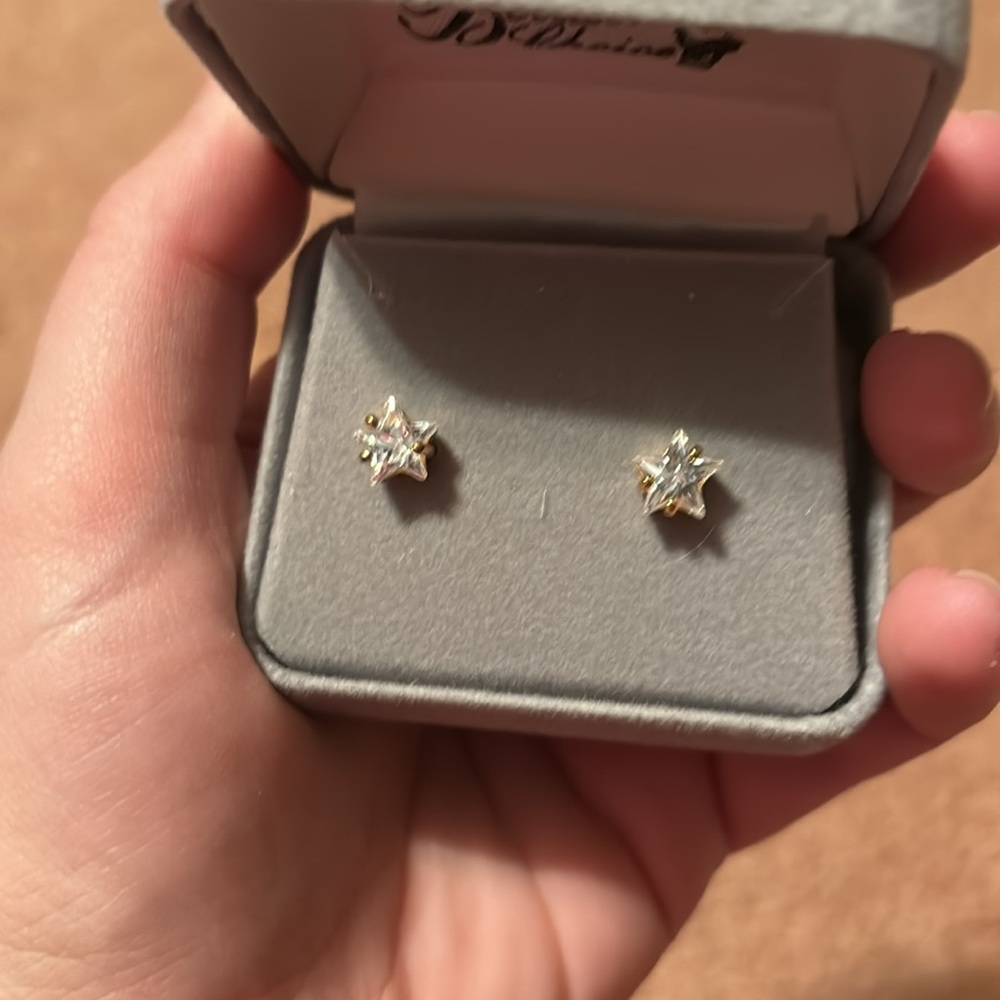 Star earrings - Picture 2 of 2